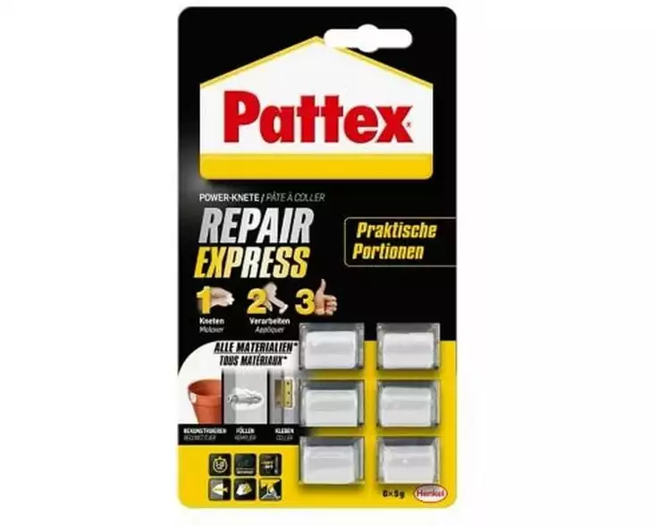 Pattex Alleskleber Repair Express 5 g, Weiss