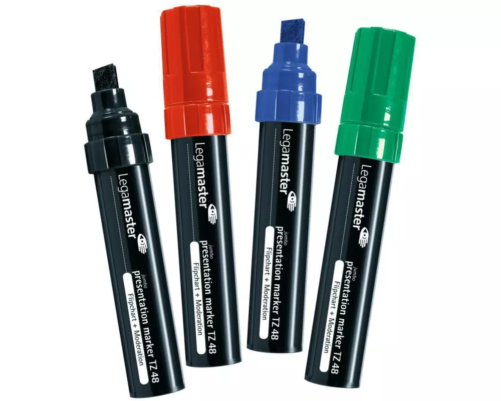 Legamaster Flipchart-Marker TZ48 4 Stück, Assortiert