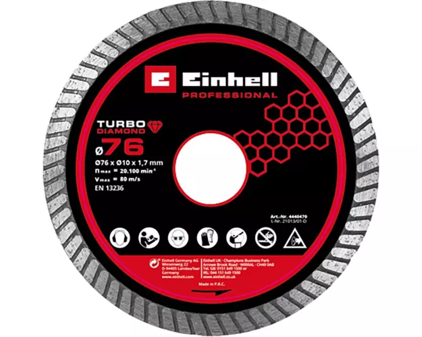 Einhell Professional DIA-Trennscheibe 76 x 1.7