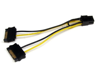 SATA TO 6 PIN PCIE ADAPTER