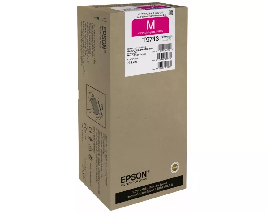 EPSON Ink tank Magenta XXL 84,000 pages WF-C869R