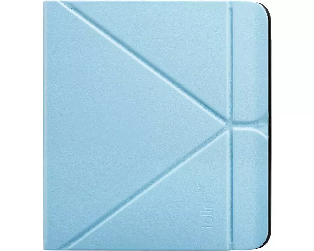 Tolino E-Book Reader Schutzhülle Vision Color Origami Dusk Blue
