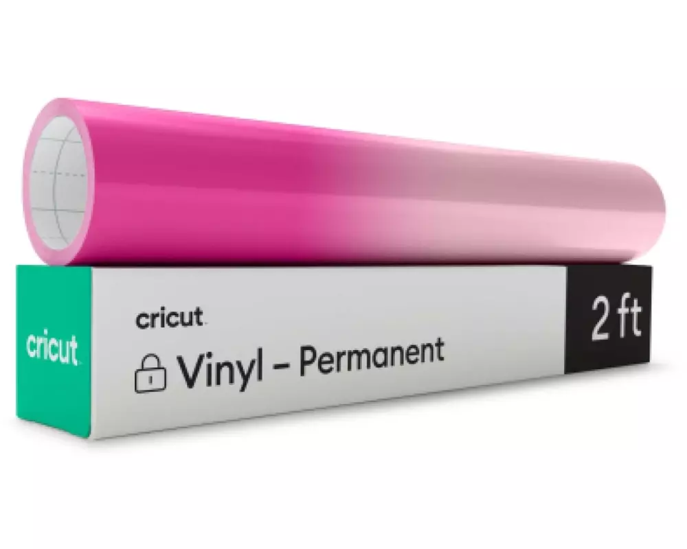 Cricut Vinylfolie Wärmeaktiviert 30 x 60 cm, Magenta/Hellpink