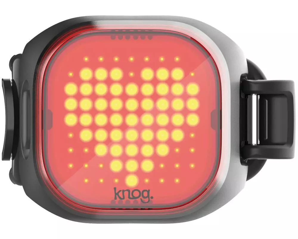 knog. Velolampe Blinder Mini Love Rücklicht, Schwarz