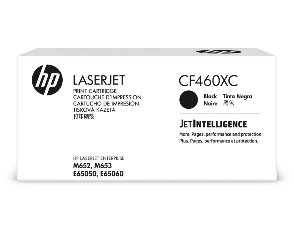 HP Toner-Modul Contract schwarz CF460XC CLJ Enterprise M652 27'000 S.