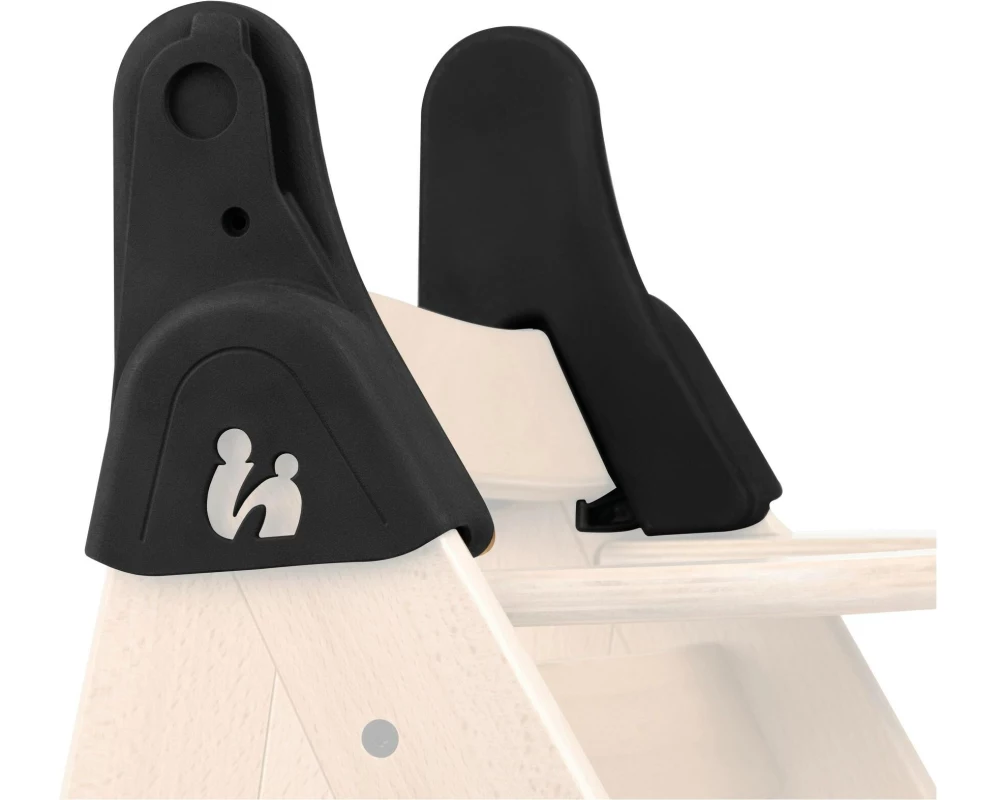 Hauck Hochstuhlaufsatz Arketa Adapter Black