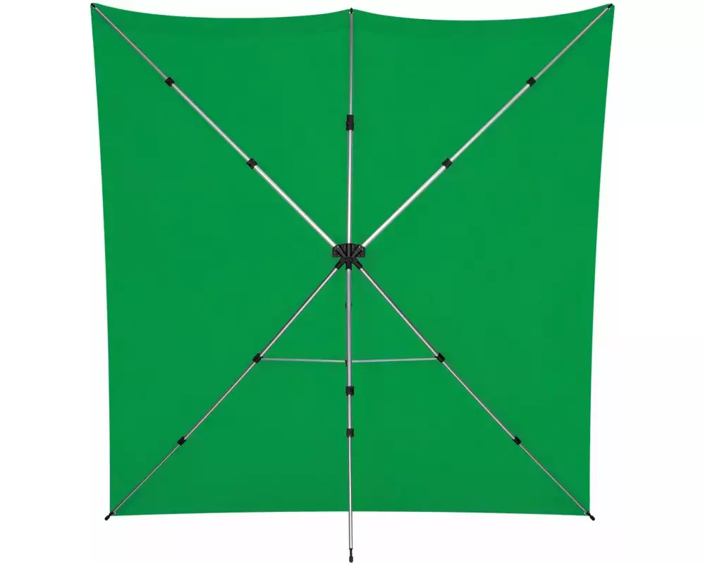 Westcott Hintergrund X-Drop Pro 244 x 244 cm Chroma-Key Green