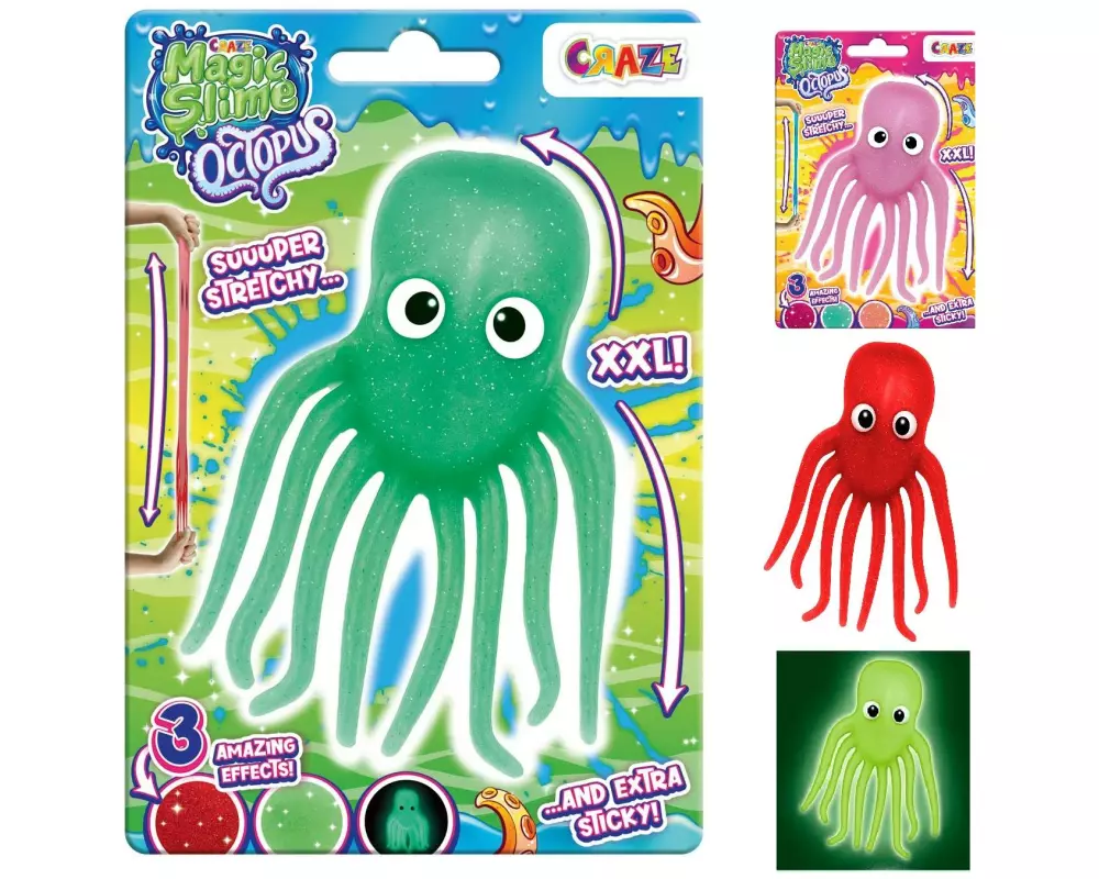 Craze Magic Slime Mega XXL Klatsch Octopus