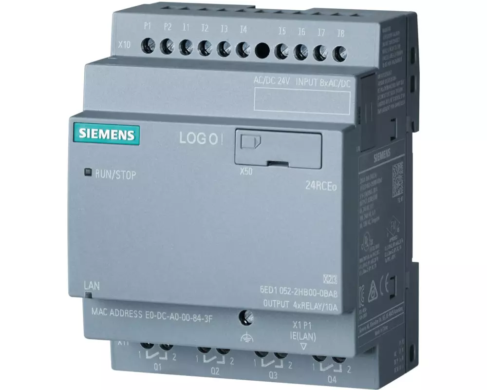 Siemens LOGO! 8.4 24RCEO AC/DC Grundgerät