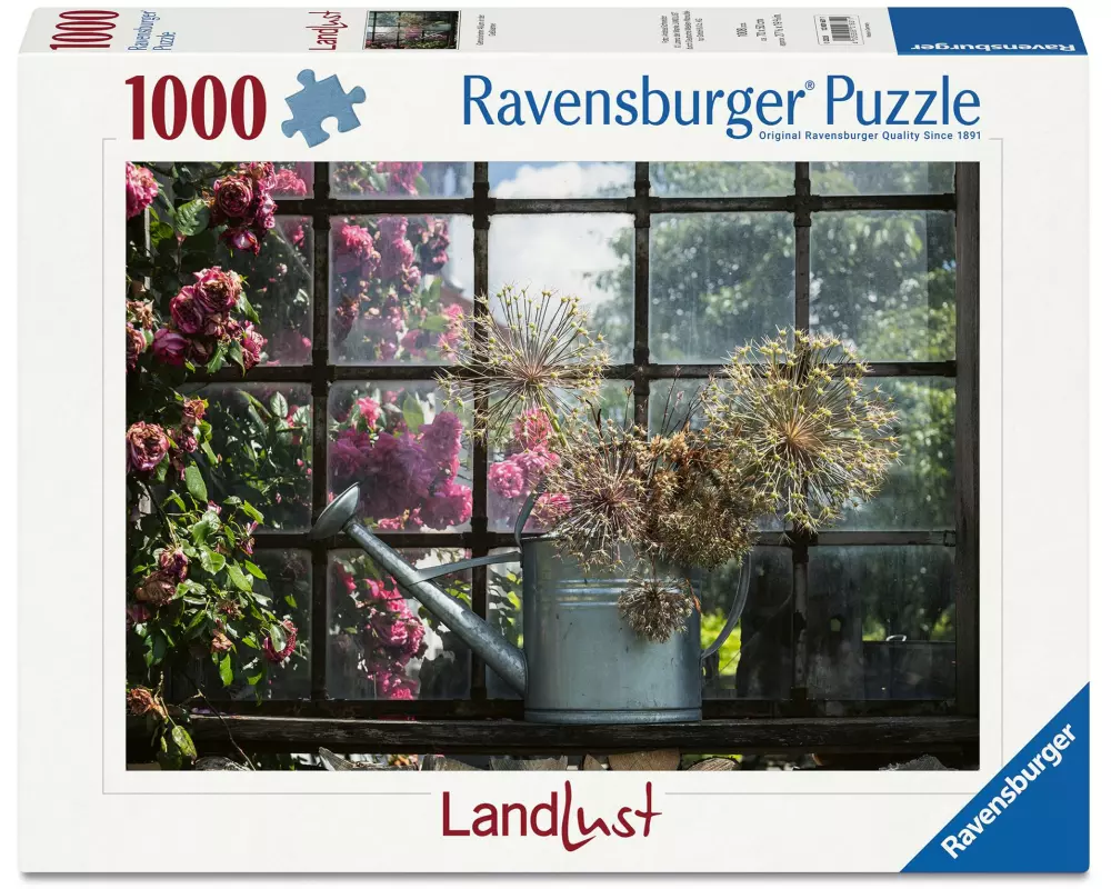 Ravensburger Puzzle Getrockneter Allium in der Giesskanne