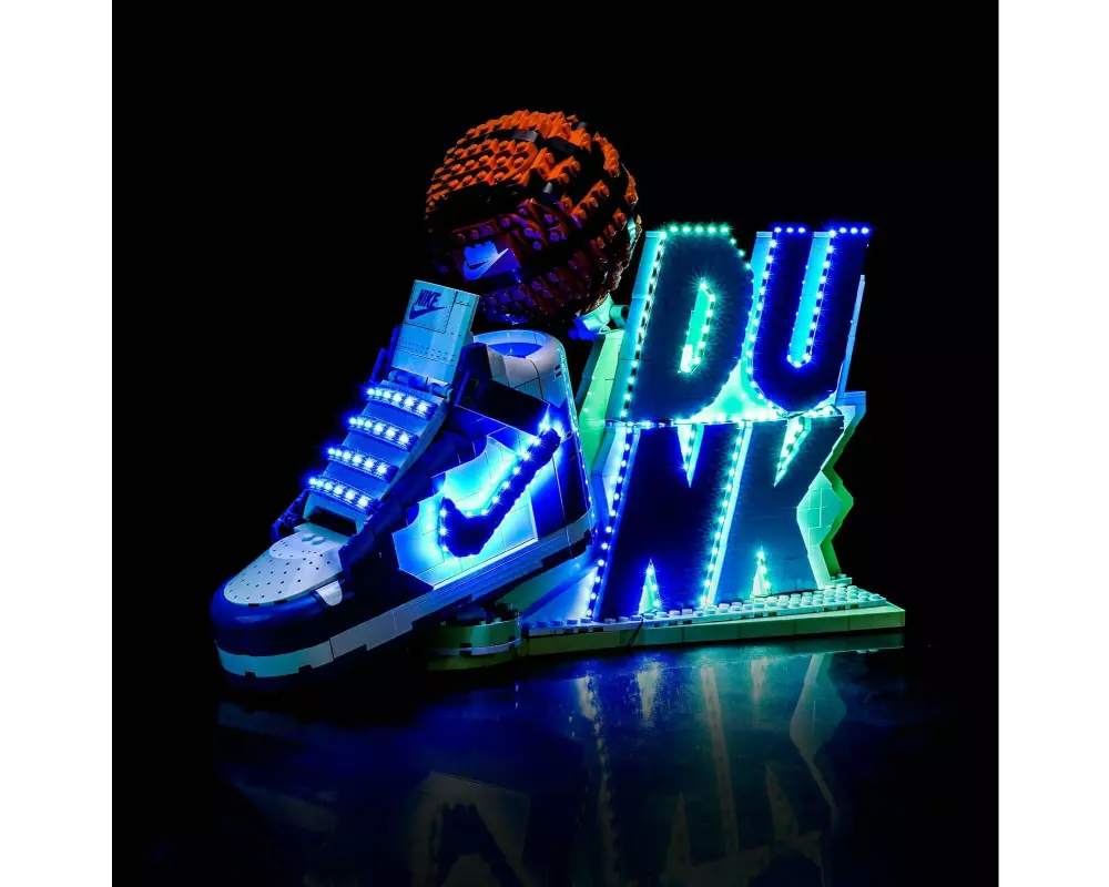 BrickBling LED-Licht-Set für LEGO Nike Dunk Set (43008)