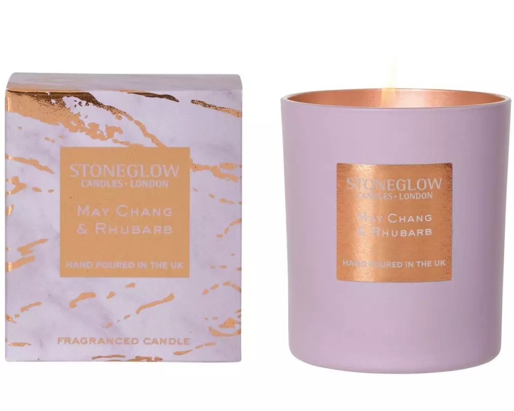 Stoneglow Duftkerze May Chang & Rhubarb 220 g
