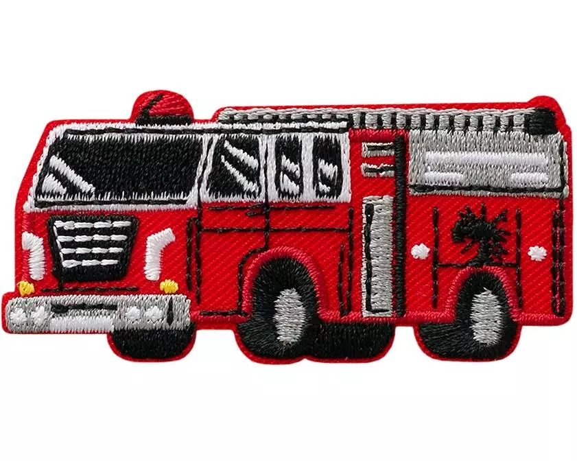 Mono-Quick Aufbügelbild Feuerwehrwagen 1 Stück