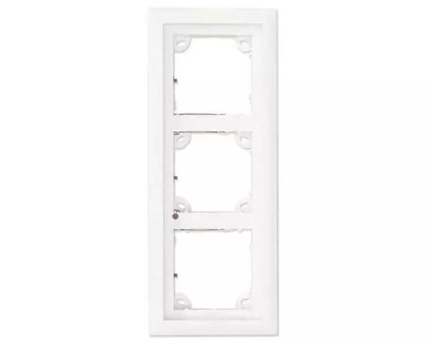 Mobotix Montagerahmen MX-OPT-Frame-3-EXT-PW 3 Module, weiss