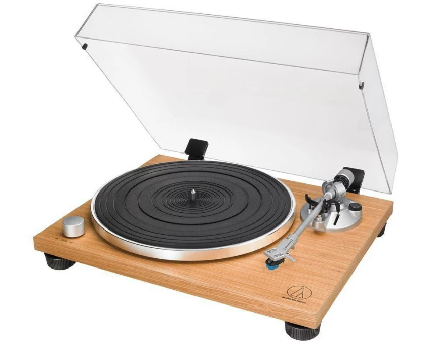 Audio-Technica Plattenspieler AT-LPW30TK Braun