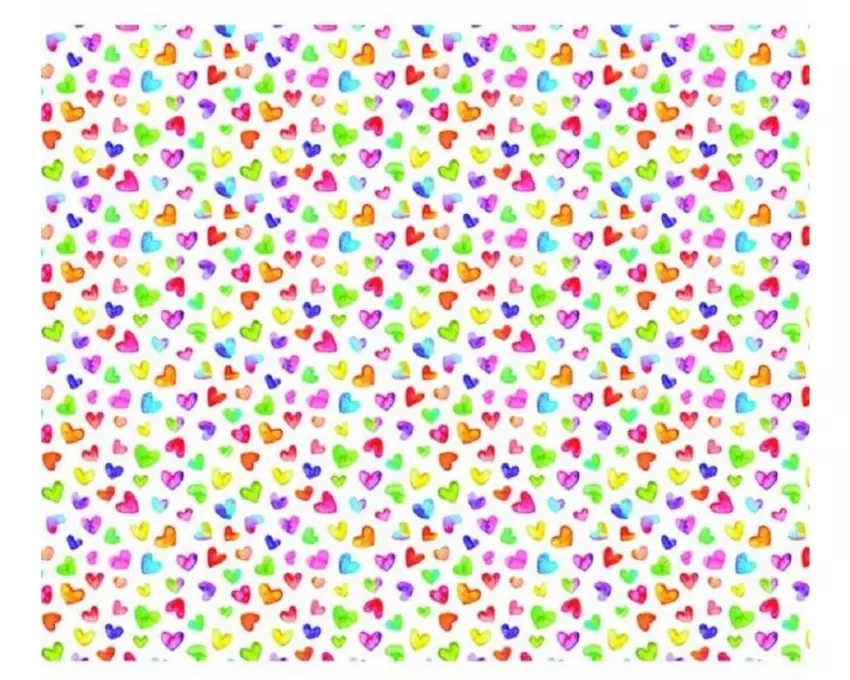 URSUS Faltblätter Bunte Herzen 50 Blatt