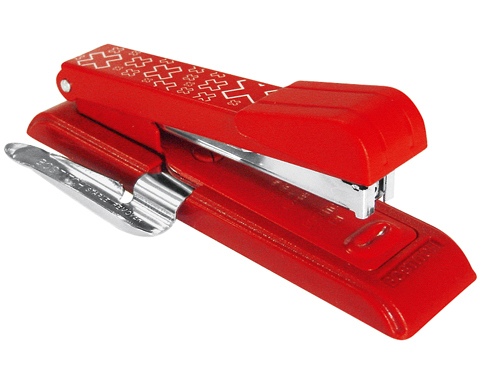 BOSTITCH Heftgerät B8 Swiss Design B8RC-CH rot/weiss 30 Blatt
