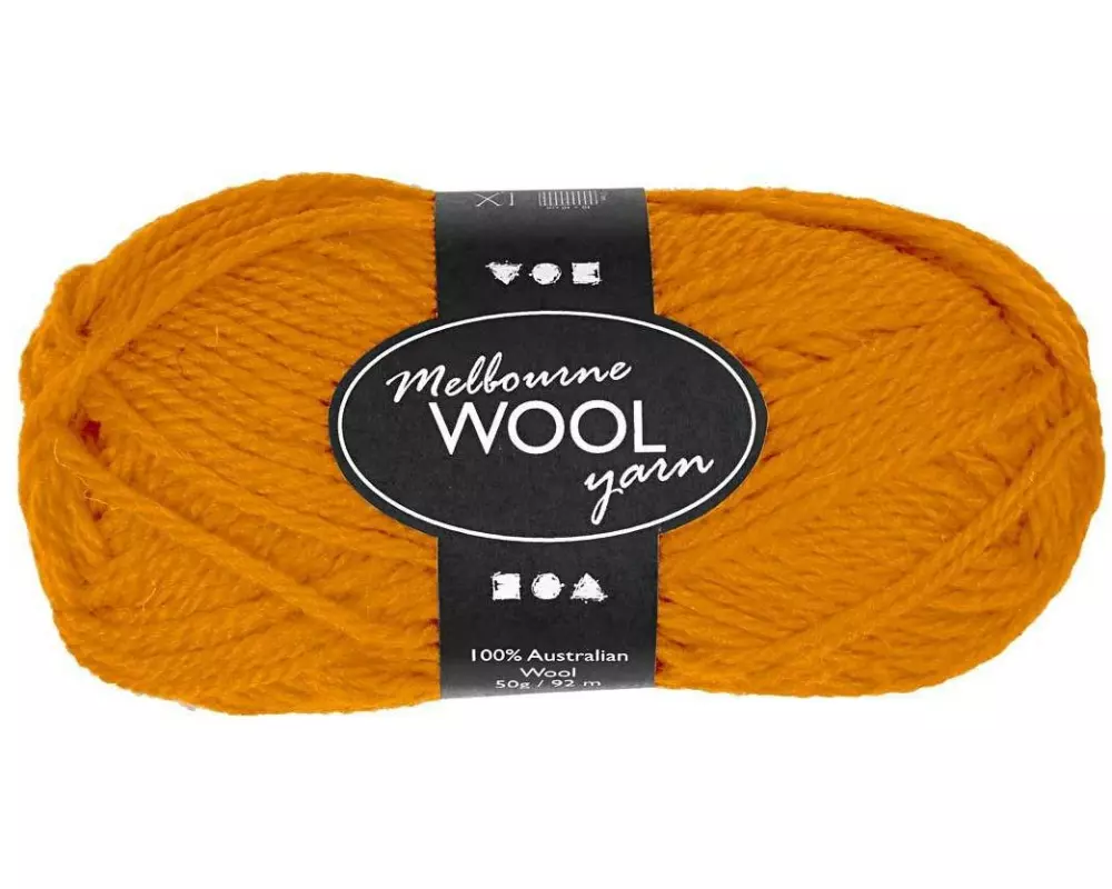 Creativ Company Wolle Melbourne Hellbraun