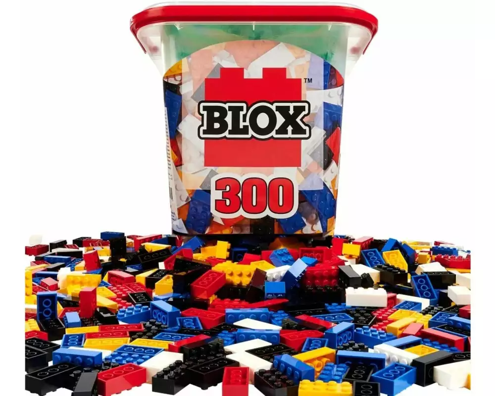 BLOX Bausteine 300 mehrfarbige 8er Steine