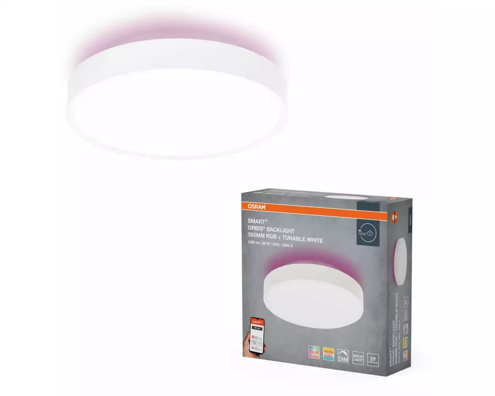 OSRAM Deckenleuchte Smart+ Orbis Ceiling White 350 mm TW