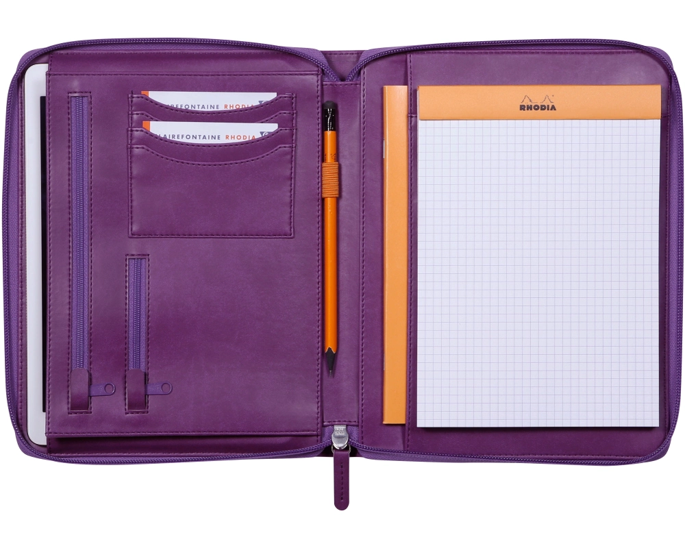 RHODIA Konferenzmappe A5 168105C violet