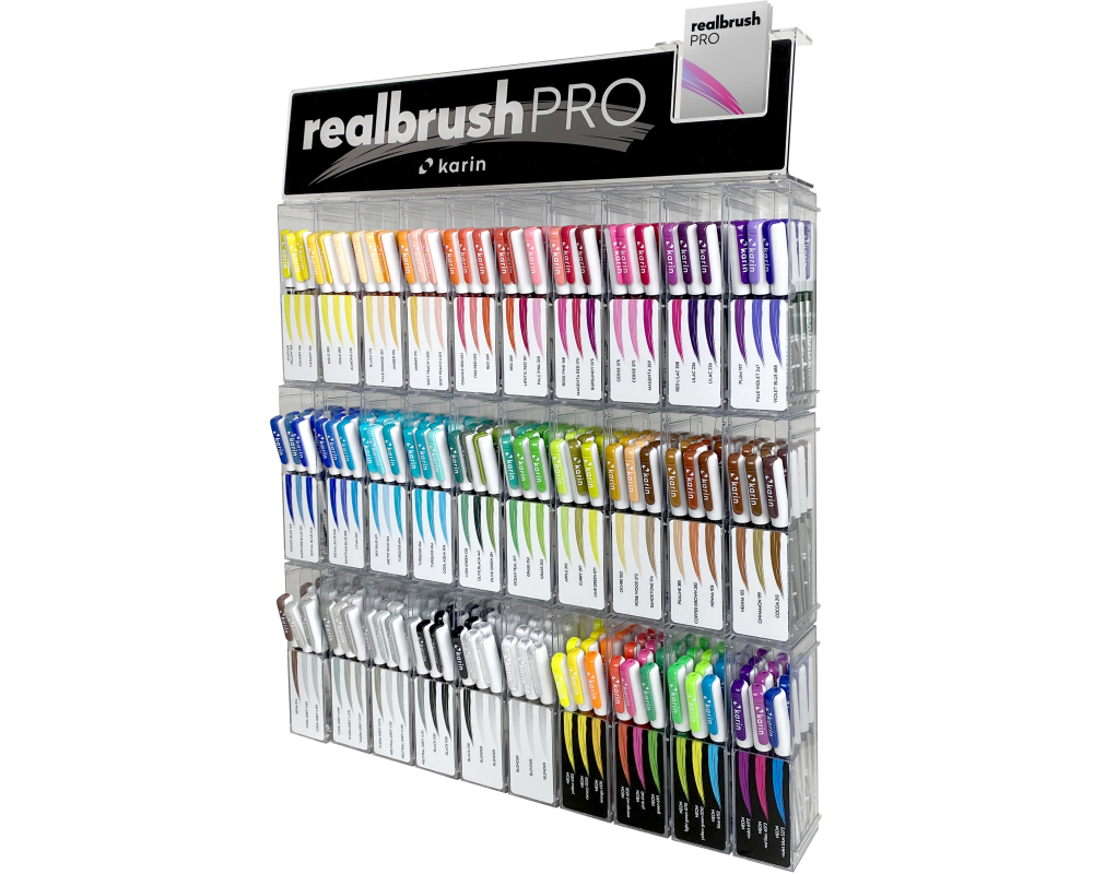 KARIN Real Brush Pen Pro 0.4mm 31C14 Plus 360 Stück