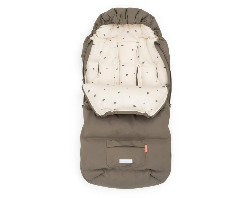 done by deer Fusssack Winter Taupe 105 x 51 x 5 cm
