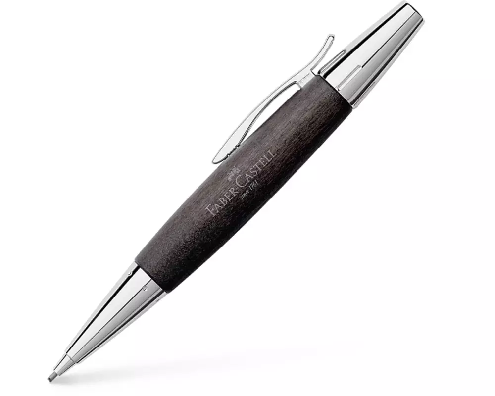 Faber-Castell Minenbleistift e-motion 1.4 mm, Birnbaum Schwarz