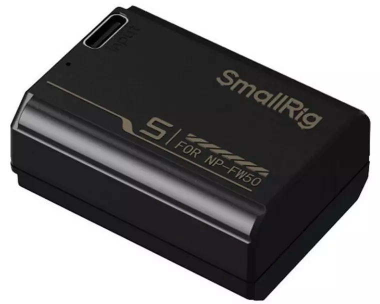 Smallrig Digitalkamera-Akku 6097 NP-FW50 USB-C-Ladefunktion, 1030 mAh