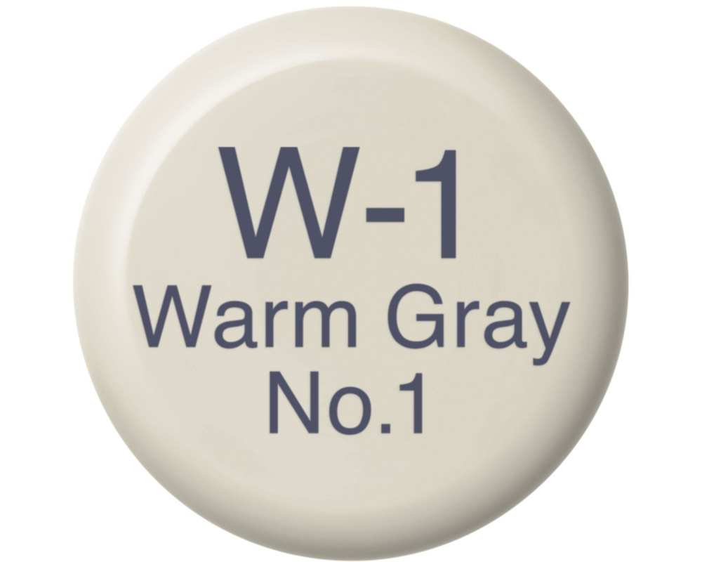 COPIC Ink Refill 2107607 W-1 - Warm Grey No.1