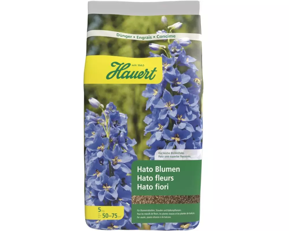 Hauert Dünger Hato für Blumen, 5 kg