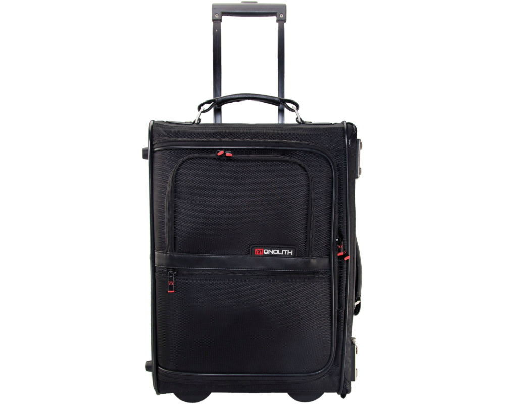 MONOLITH Pilotenkoffer Nylon 2000002383 Schwarz, 470x330x205mm