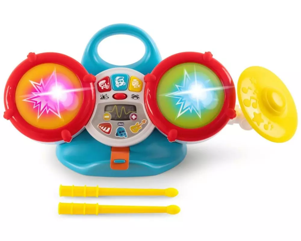 Chicco Musikspielzeug Mein erstes Schlagzeug