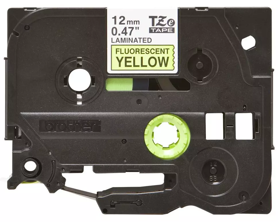 Brother Beschriftungsband TZe-C31 Schwarz auf Gelb