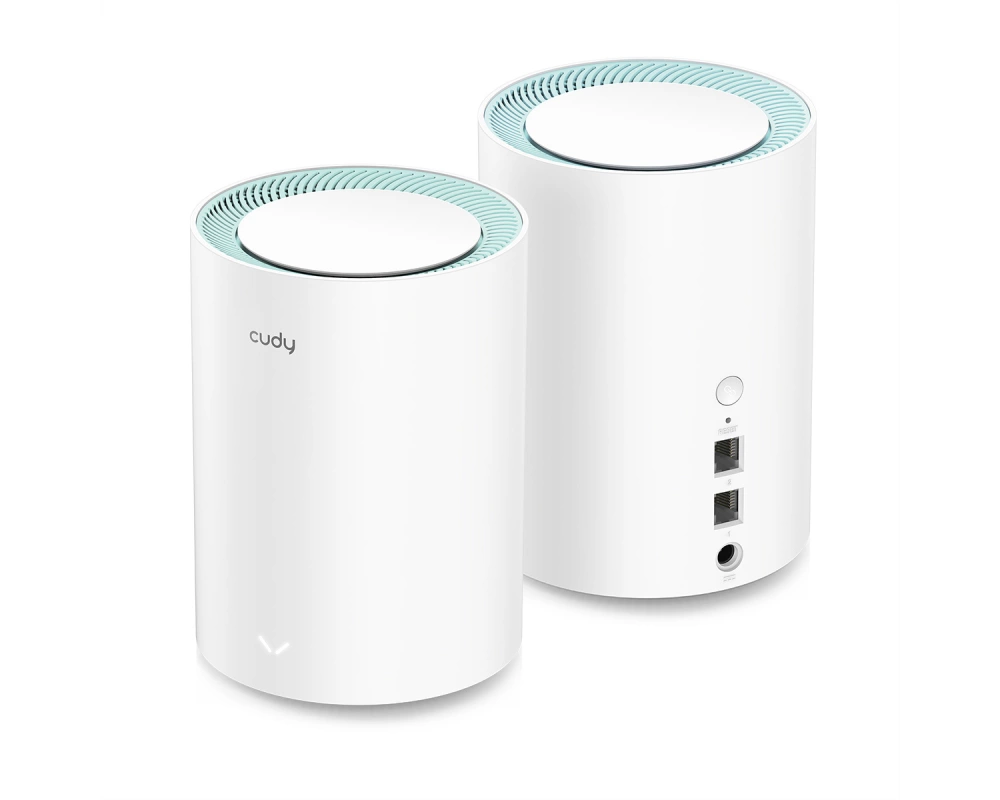 CUDY M1300 AC1200 Wi-Fi Mesh Solution 2er-Pack Gigabit
