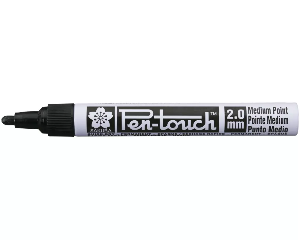Sakura Lackmarker Pen-Touch 2.0 mm, M, Schwarz