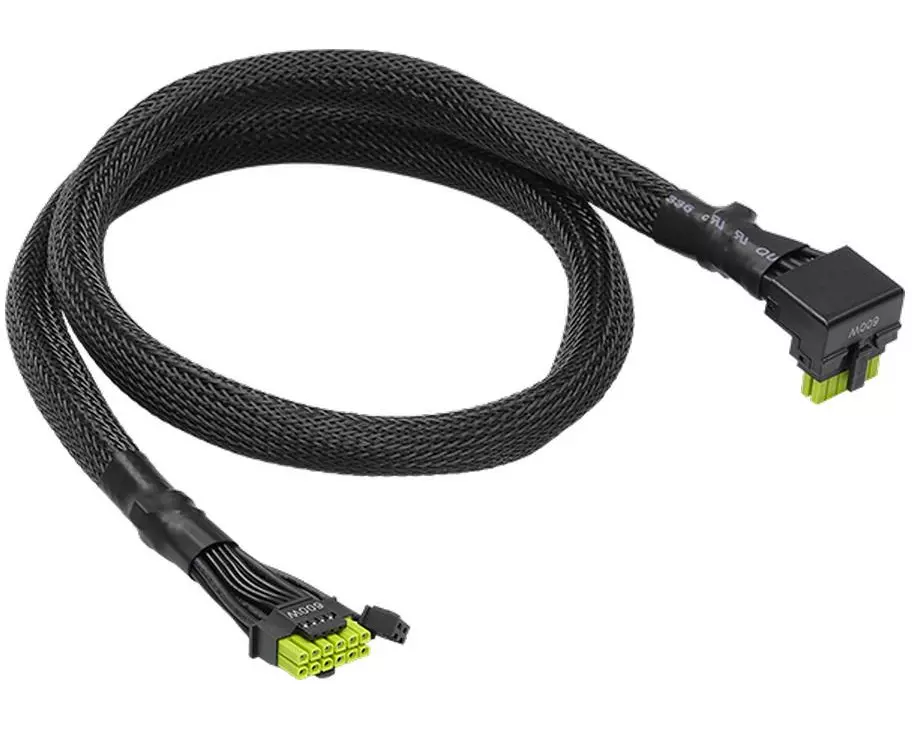 ASRock Stromkabel 12V-2x6 600W / L-Typ 70 cm