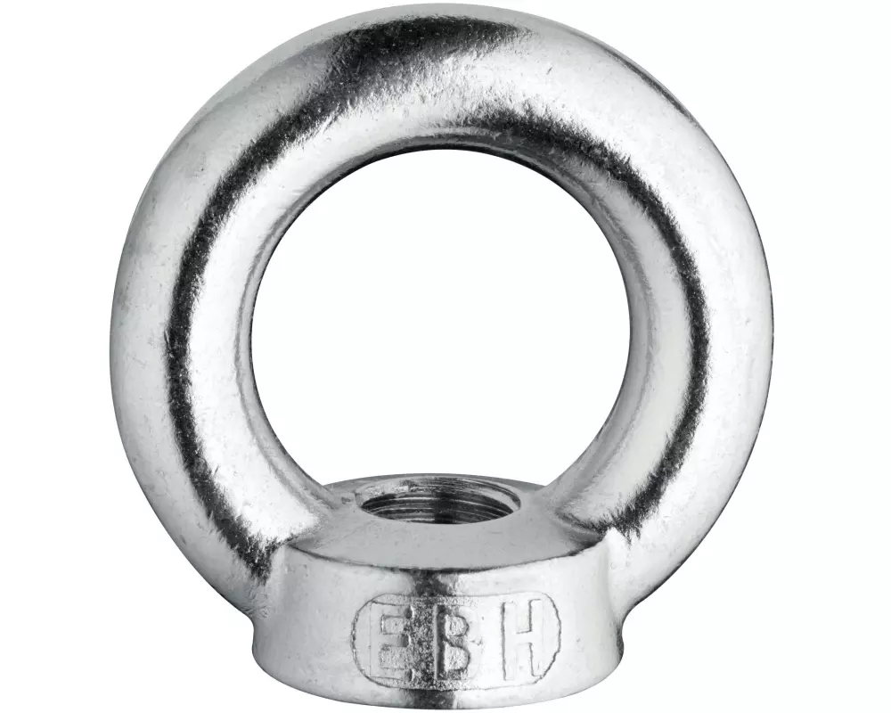 STRUCT Ringmuttern Stahl verzinkt M12, 2 Stück