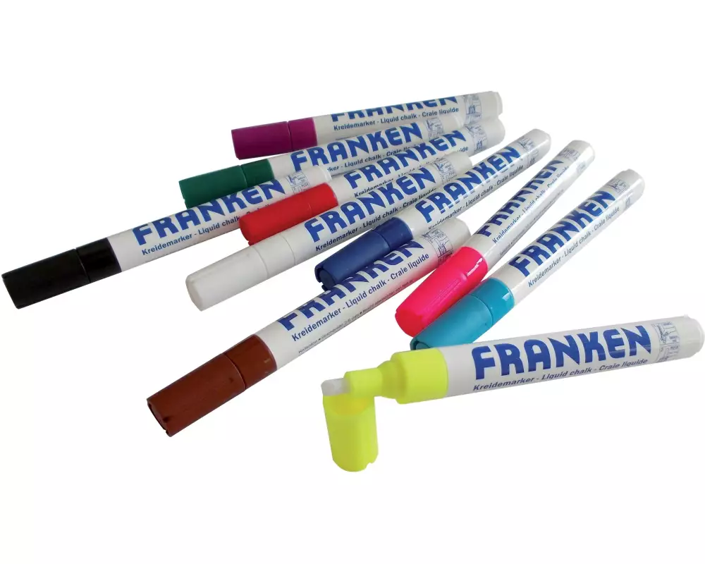 Franken Flipchart-Marker 2-5 mm, Mehrfarbig