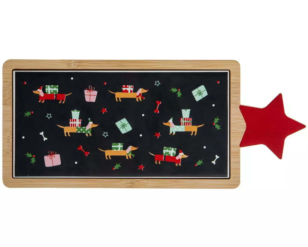 Ladelle Servierplatte Dachs 20 x 10 cm