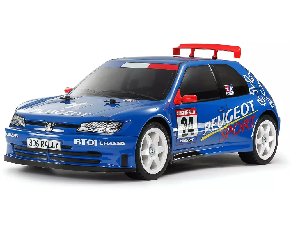 Tamiya Peugeot 306 Maxi BT-01 Bausatz, 1:10, RWD/FWD