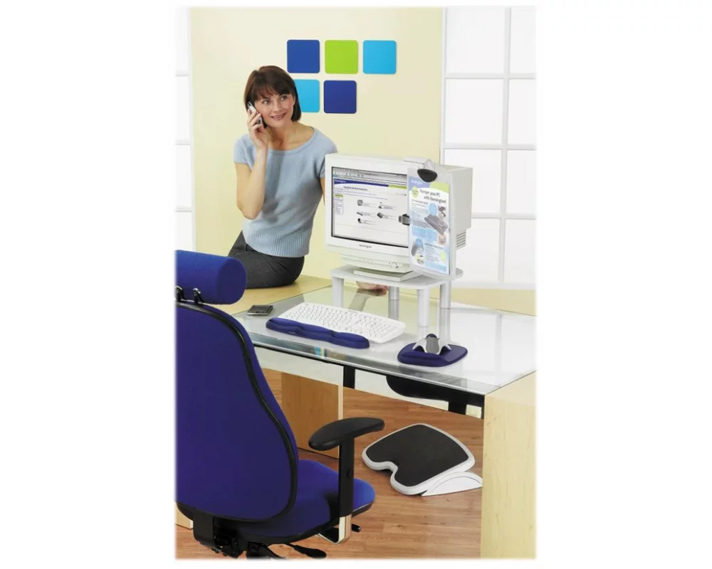 Kensington Foam Keyboard Wrist Rest- Blue