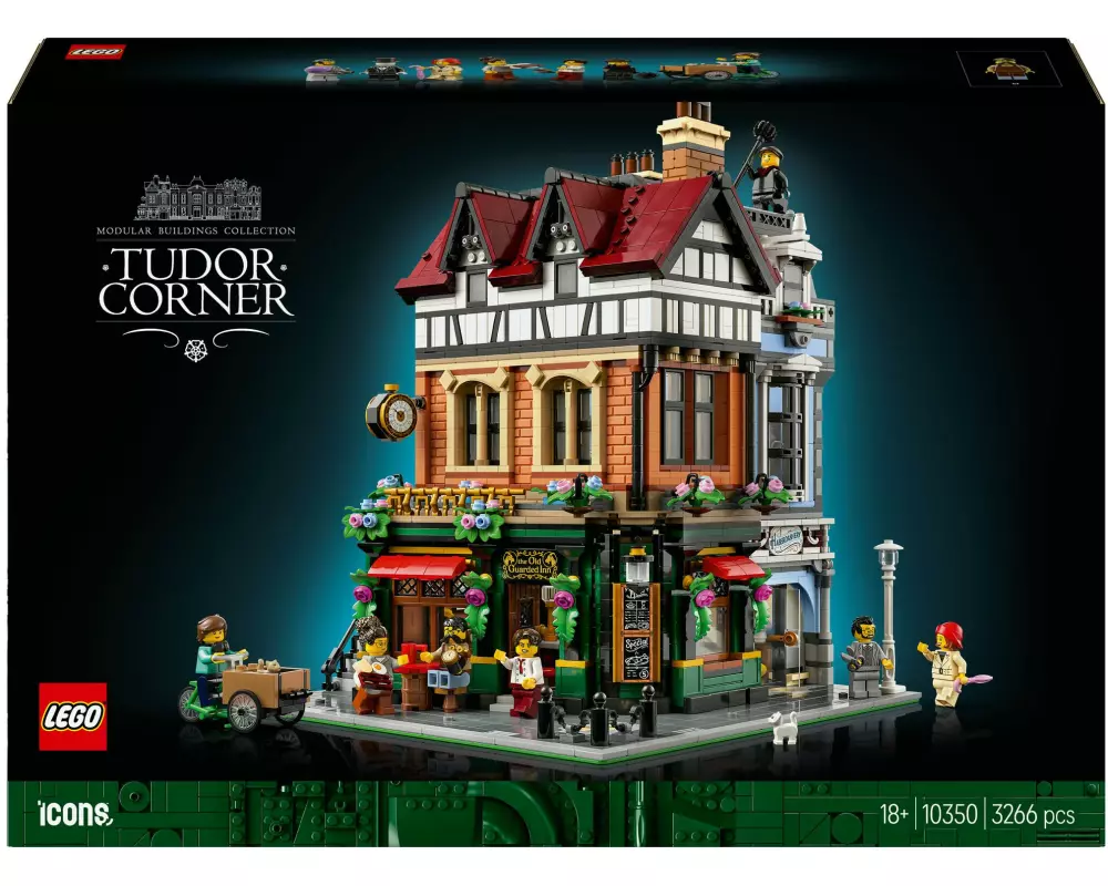 LEGO Icons Eckhaus im Tudorstil 10350