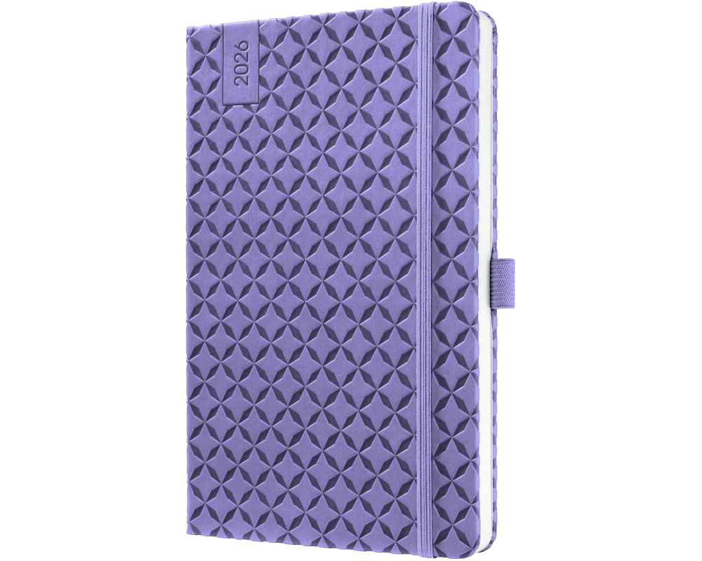 JOLIE Agenda Flair 2026 J6125 1W/2S dark purple ML A5
