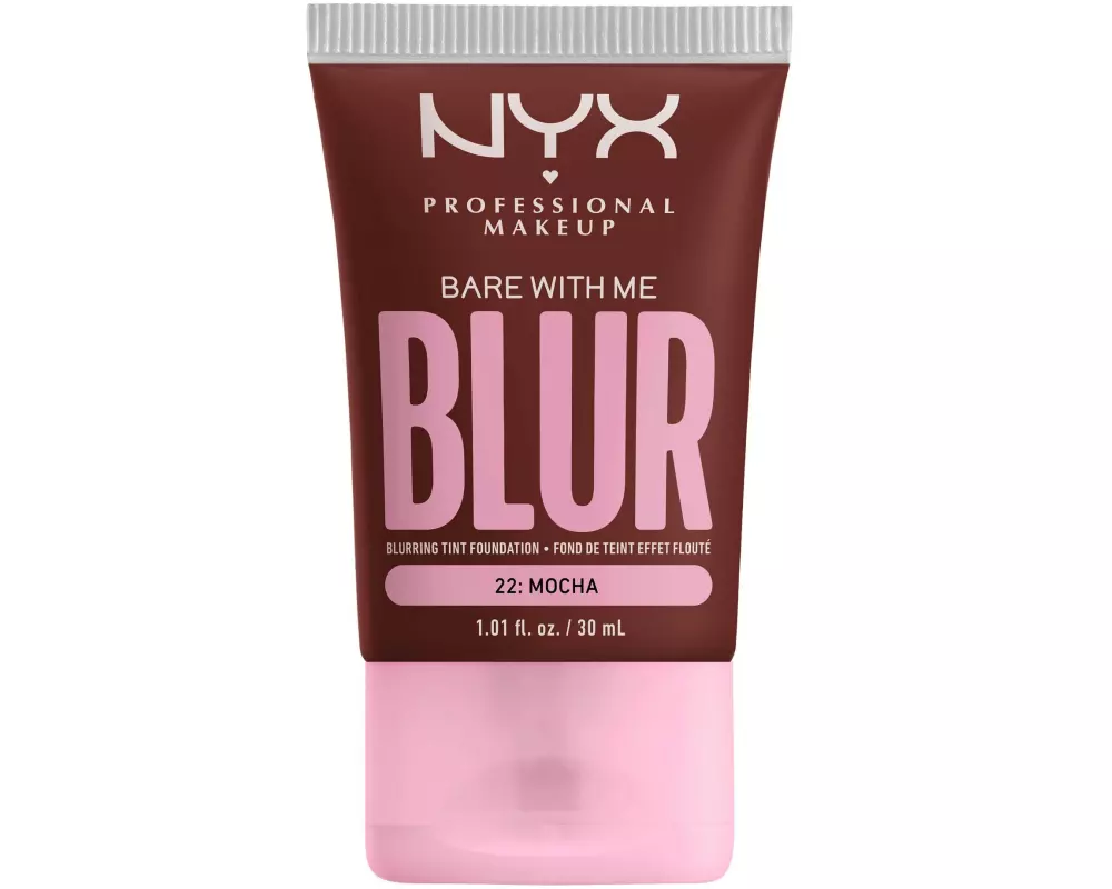 NYX Professional Makeup Foundation Bare With Me Blur Tint 22 Mocha