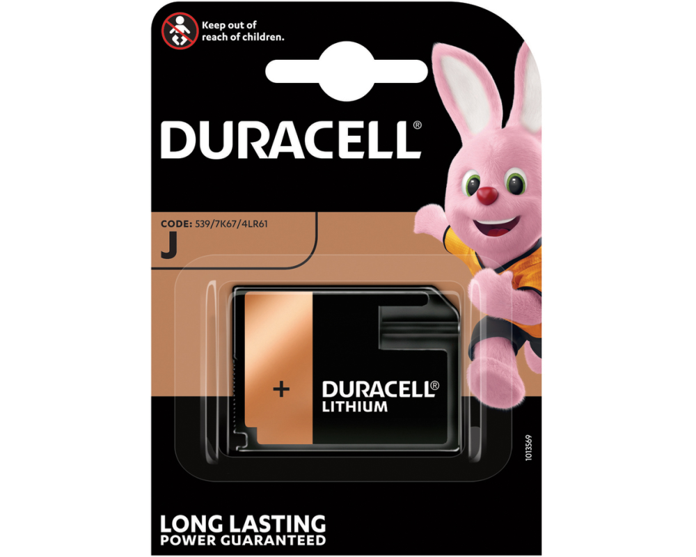 DURACELL Photobatterie Security 7K67 J, 4LR61, 6V