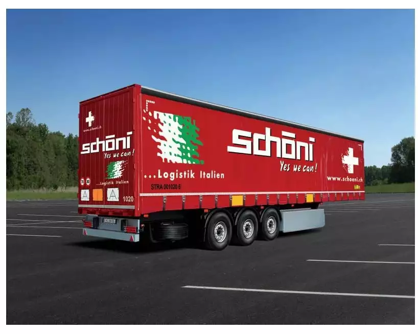 Italeri Bausatz Trailer Schöni 1:24