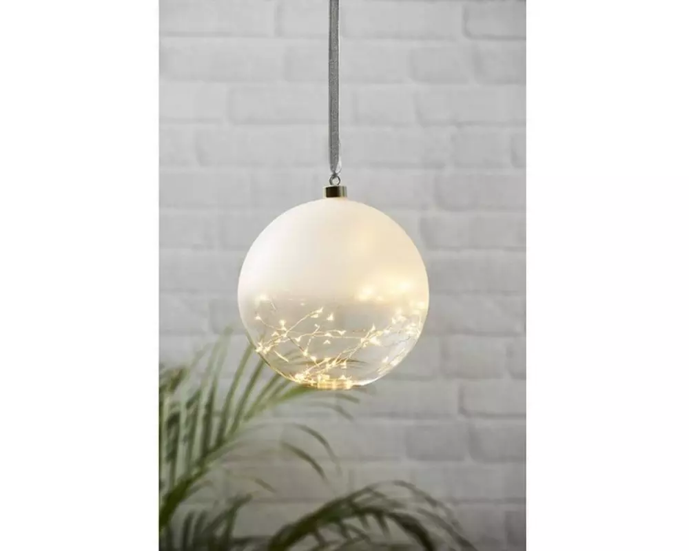 Star Trading Weihnachtskugel Glow, 50 LED, 20 cm, indoor