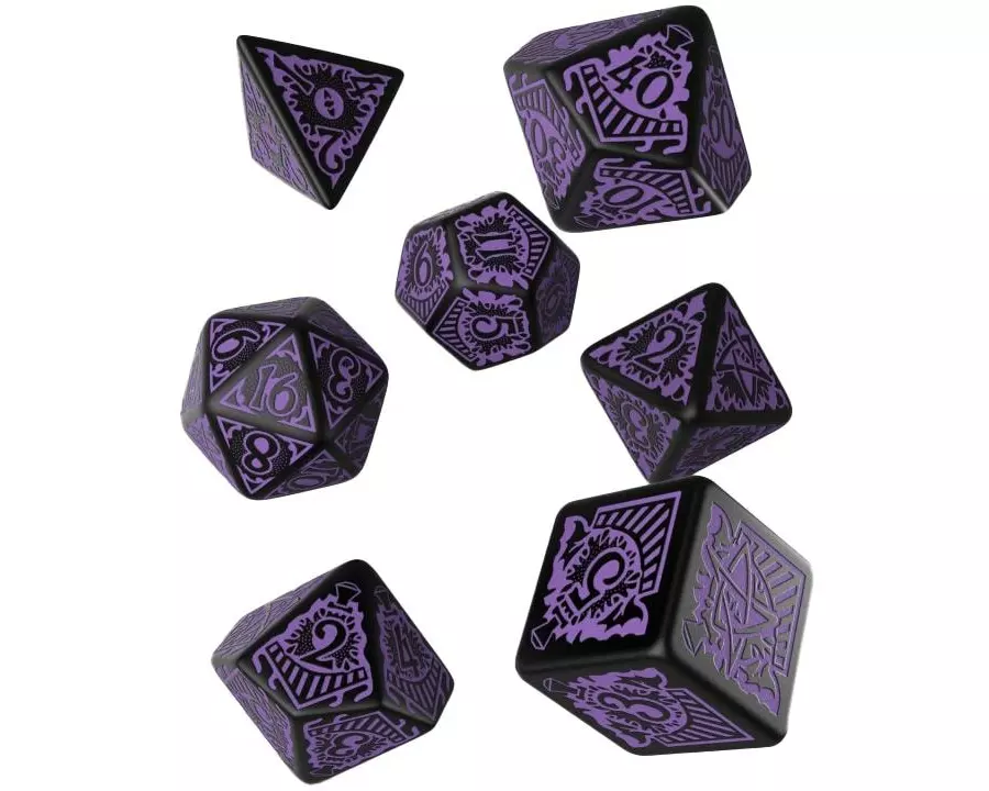 Q Workshop RPG-Würfelset COC Horror on the Orient Express Dice 7 Stk.