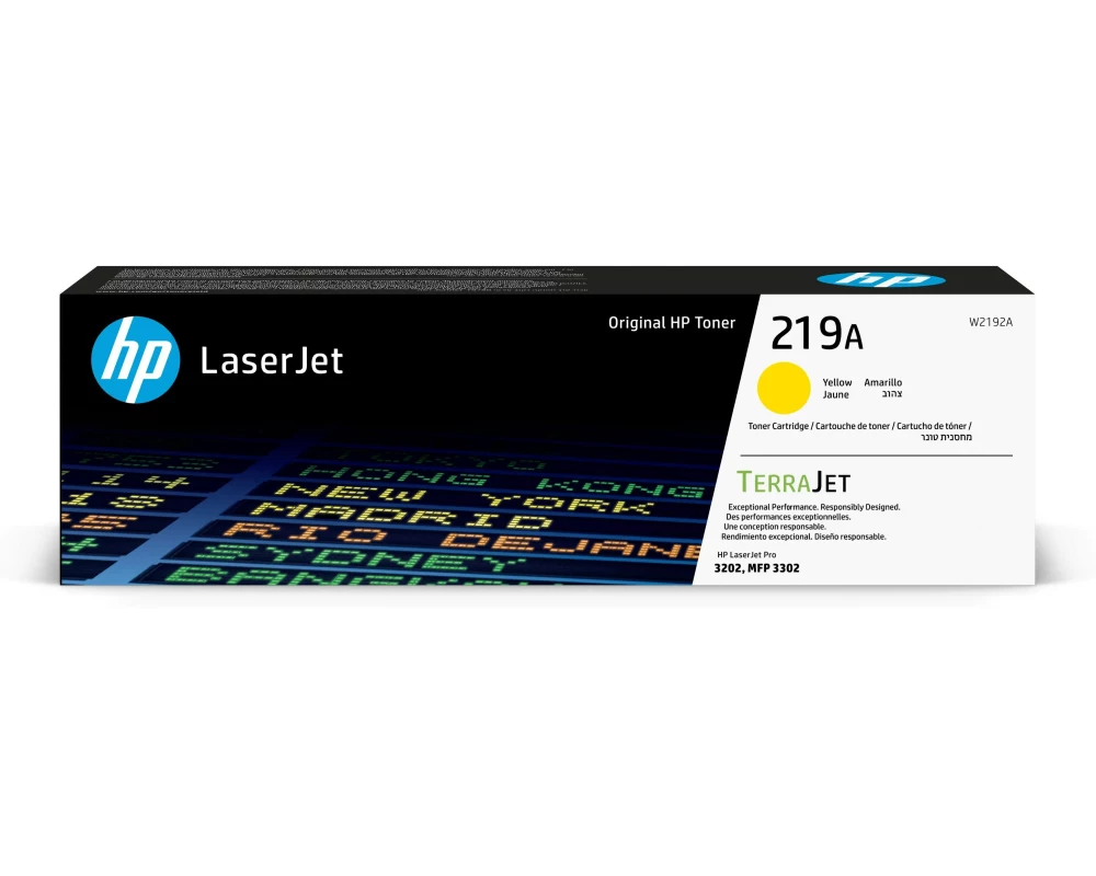 HP Toner 219A (W2192A) Yellow